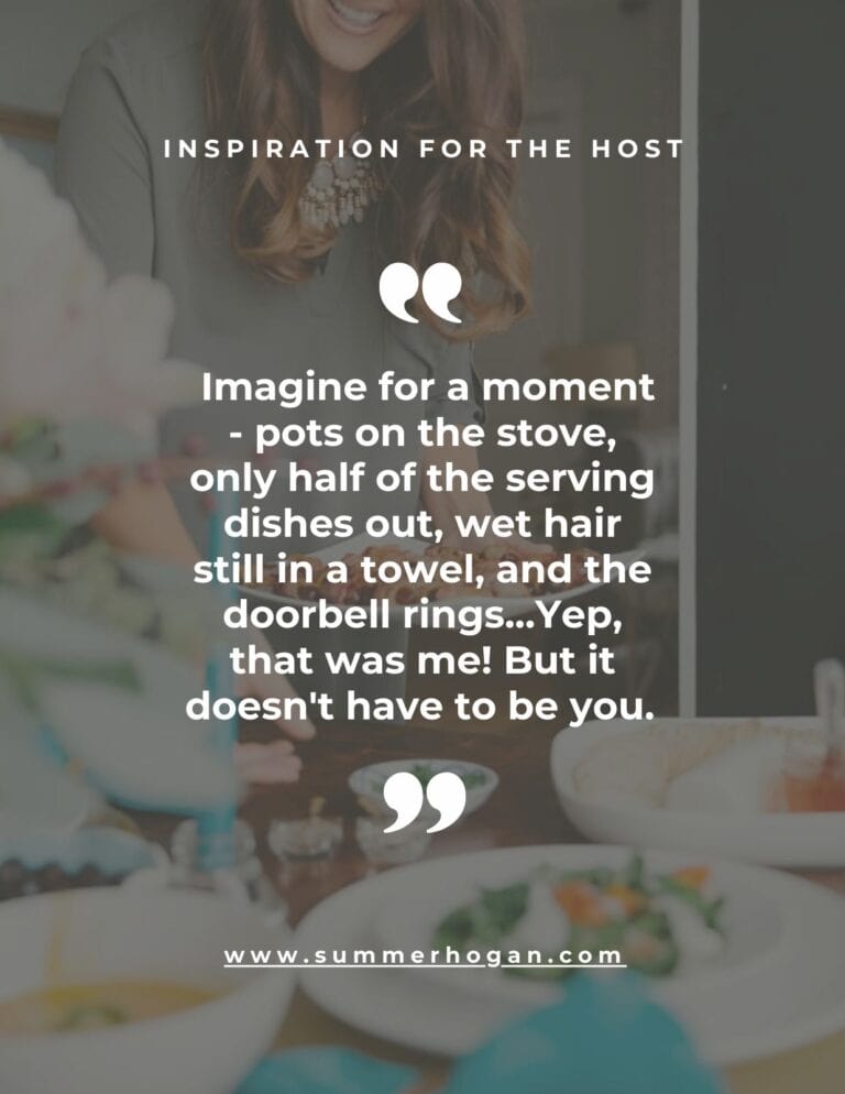 How to Host a Simple Dinner Party Like a Pro {In 5 Easy Steps}
