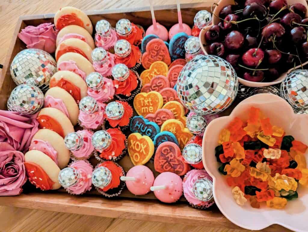 How to Host a Grazing Board Dinner - dessert board