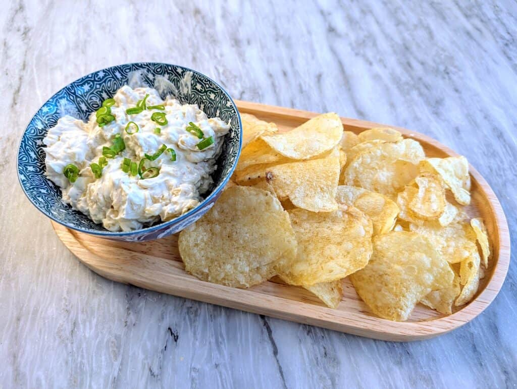 Homemade Greek Yogurt Onion Dip Recipe {High Protein}