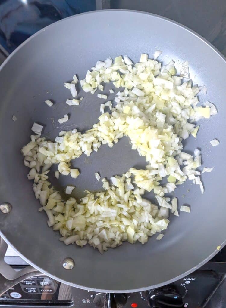 Homemade Greek Yogurt Onion Dip Recipe process shot 2