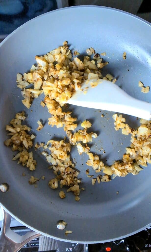 Homemade Greek Yogurt Onion Dip Recipe process shot 3