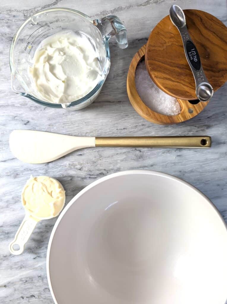 Homemade Greek Yogurt Onion Dip Recipe {High Protein} Ingredients