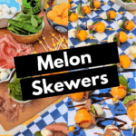 melon prosciutto skewers