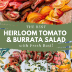 the best tomato & burrata salad