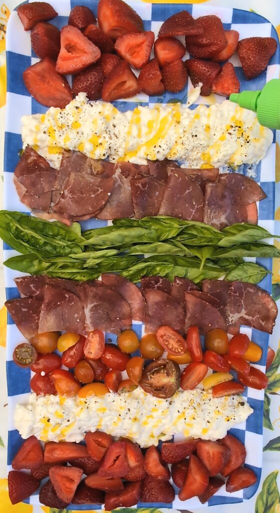 burrata board step