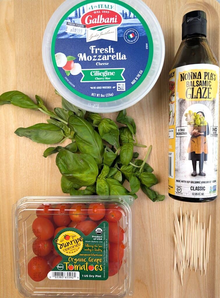 caprese salad bites ingredients