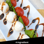 4-ingredient easy caprese salad bites