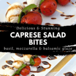 easy caprese salad bites with balsamic glaze