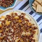 no bake boursin dip finished product