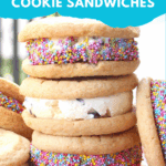 easy sugar cookie ice cream sandwiches