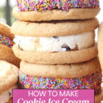 how to make sugar cookie ice cream sandwich