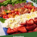 5-ingredient summer burrata board
