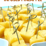boozy Fireball Infused Pineapple