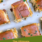 Savory chicken bacon ranch pull apart rolls with melted cheese and herbs. Perfect for parties or family dinners.
