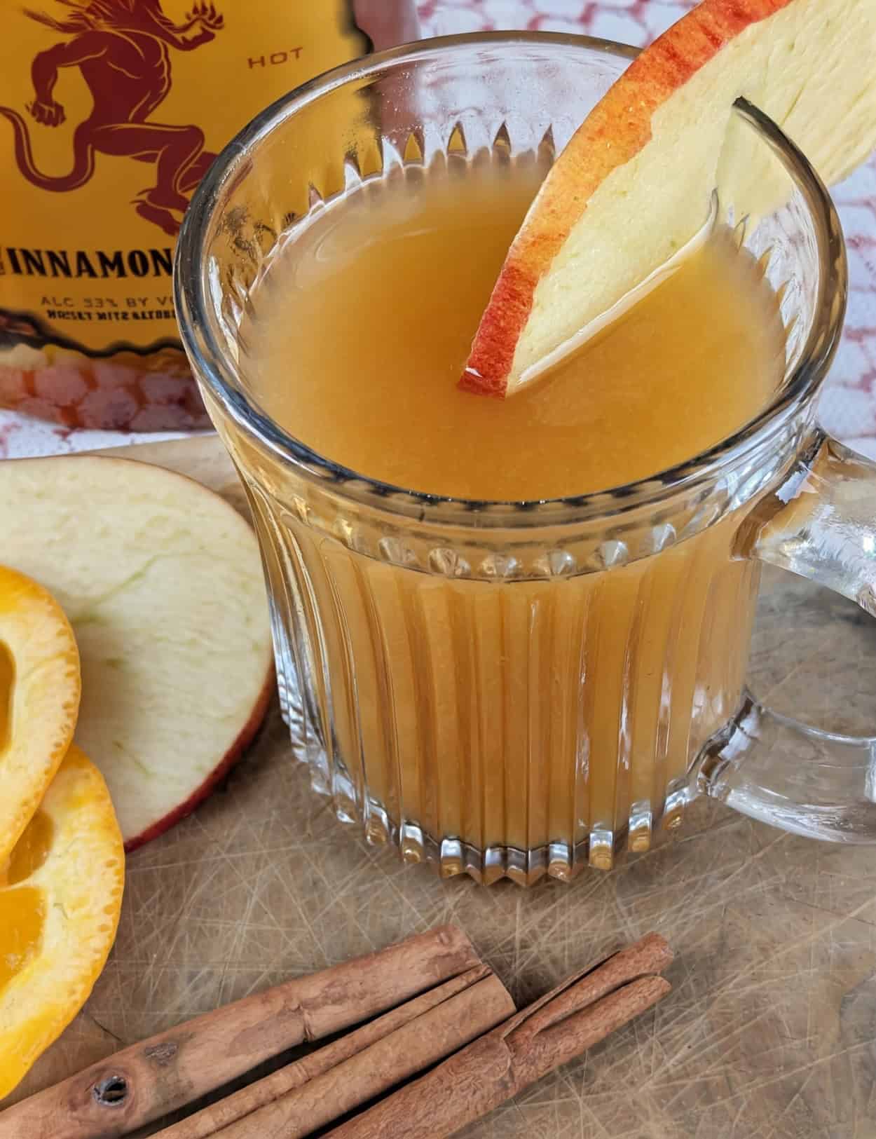 Big Batch Spiked Fireball Apple Cider Recipe