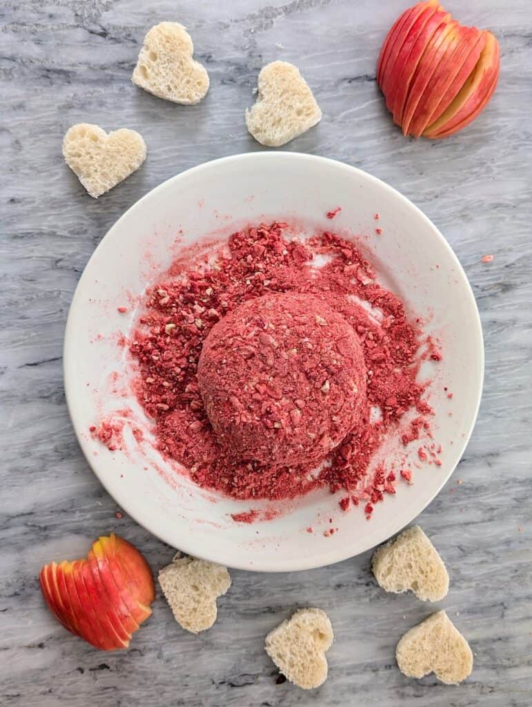 strawberry cheese ball step 8