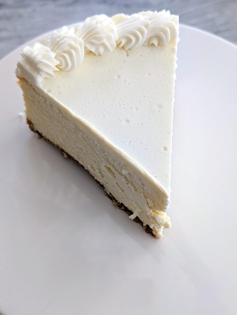 cheesecake without topping